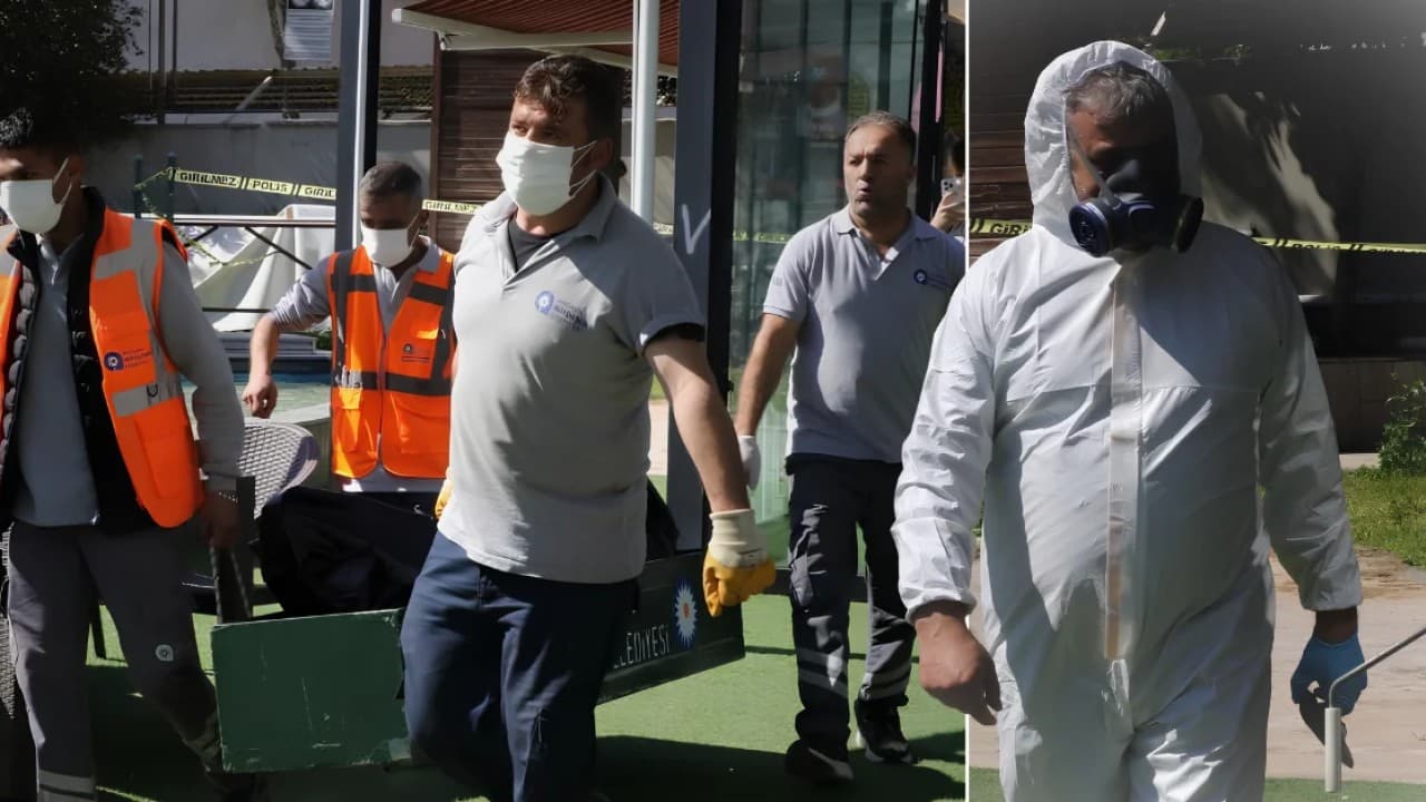 Antalya Muratpaşa'da 1 ay önce ölen çürümüş erkek cesedi panoda bulundu