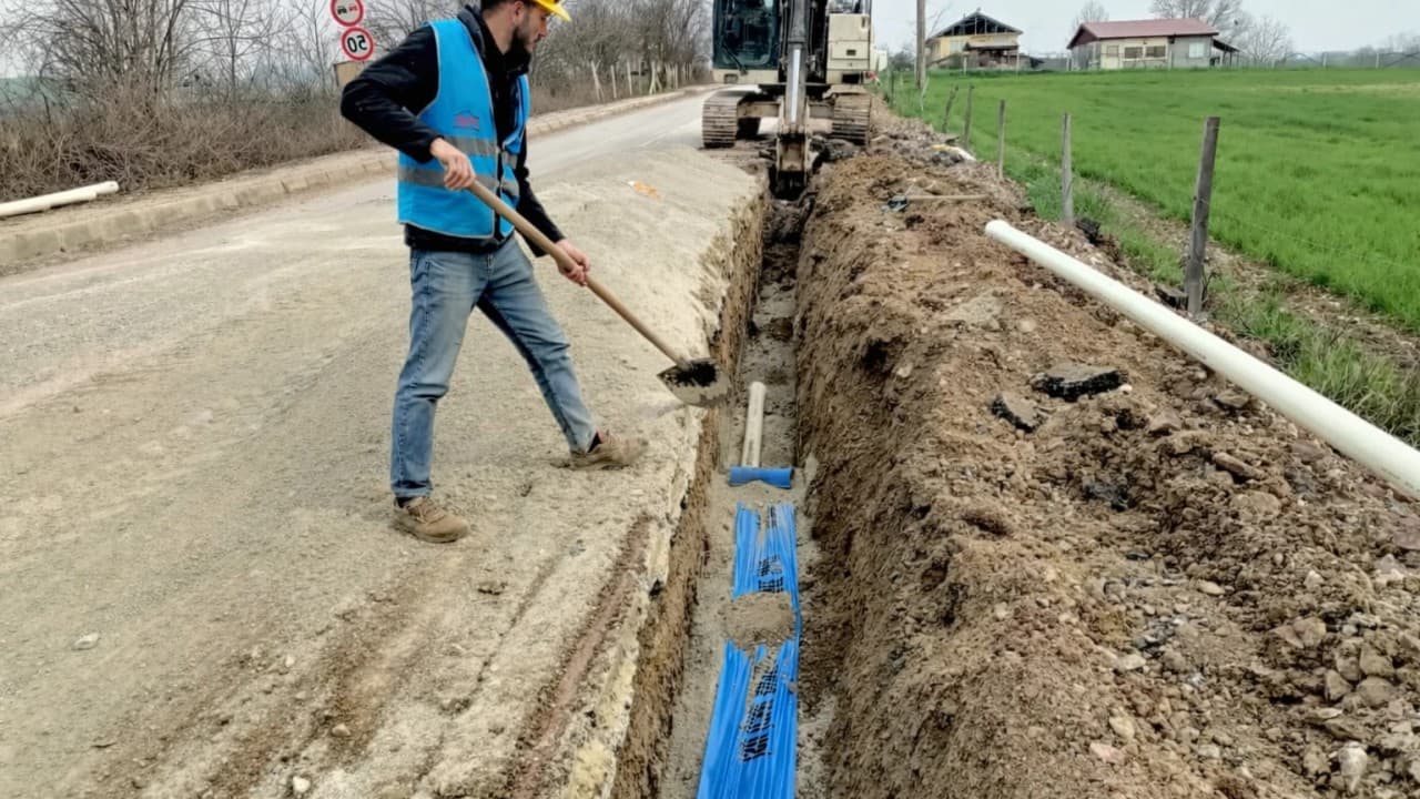 Kocaeli Büyükşehir İSU, Kandıra’da 20.020 m içme suyu ve 15.541 m kanalizasyon hattı