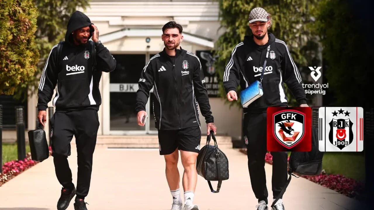 Beşiktaş, Gaziantep FK maçı kadrosunu açıkladı: 3 eksik