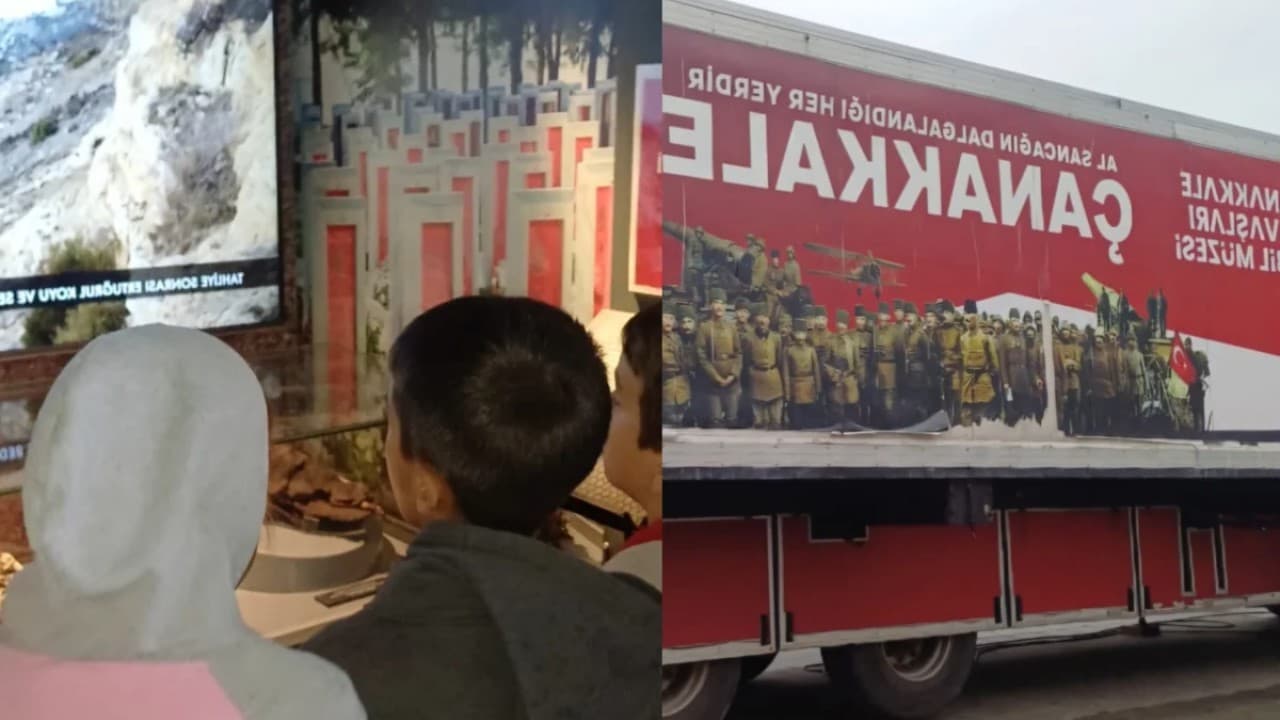 Nallıhan'da Mobil Müze Çanakkale Ruhunu Yaşatacak