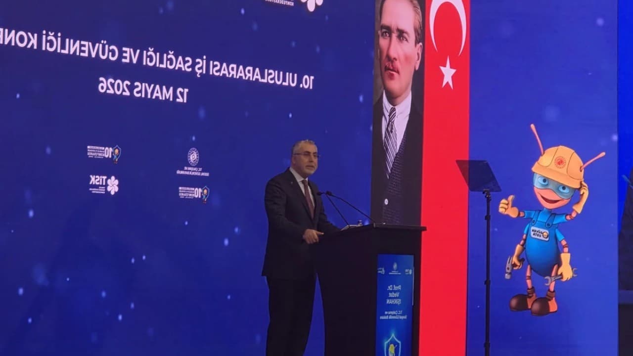 Bakan Işıkhan, İş Sağlığı ve Güvenliği Konferansı'nda Önemli Açıklamalarda Bulundu