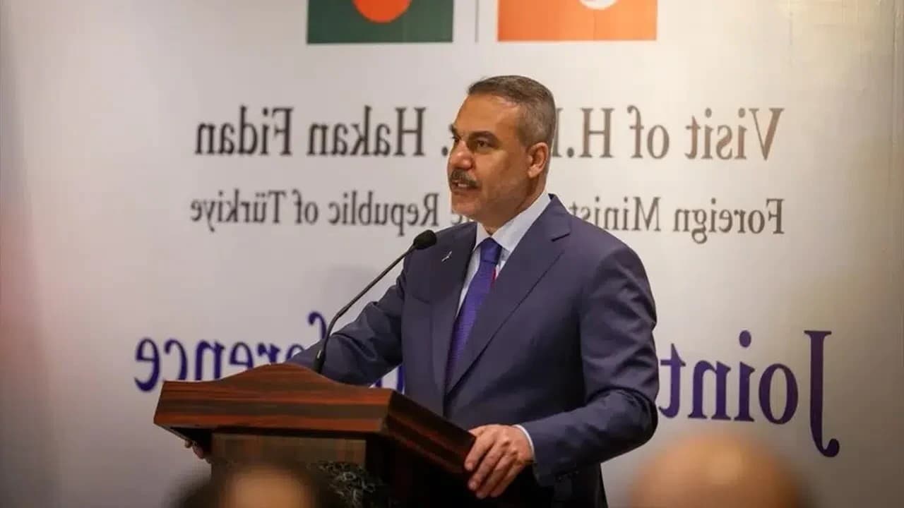 Bangladeş Dışişleri Bakanı Khalilur Rahman, Hakan Fidan ile İkili Görüşmelerde Bulundu