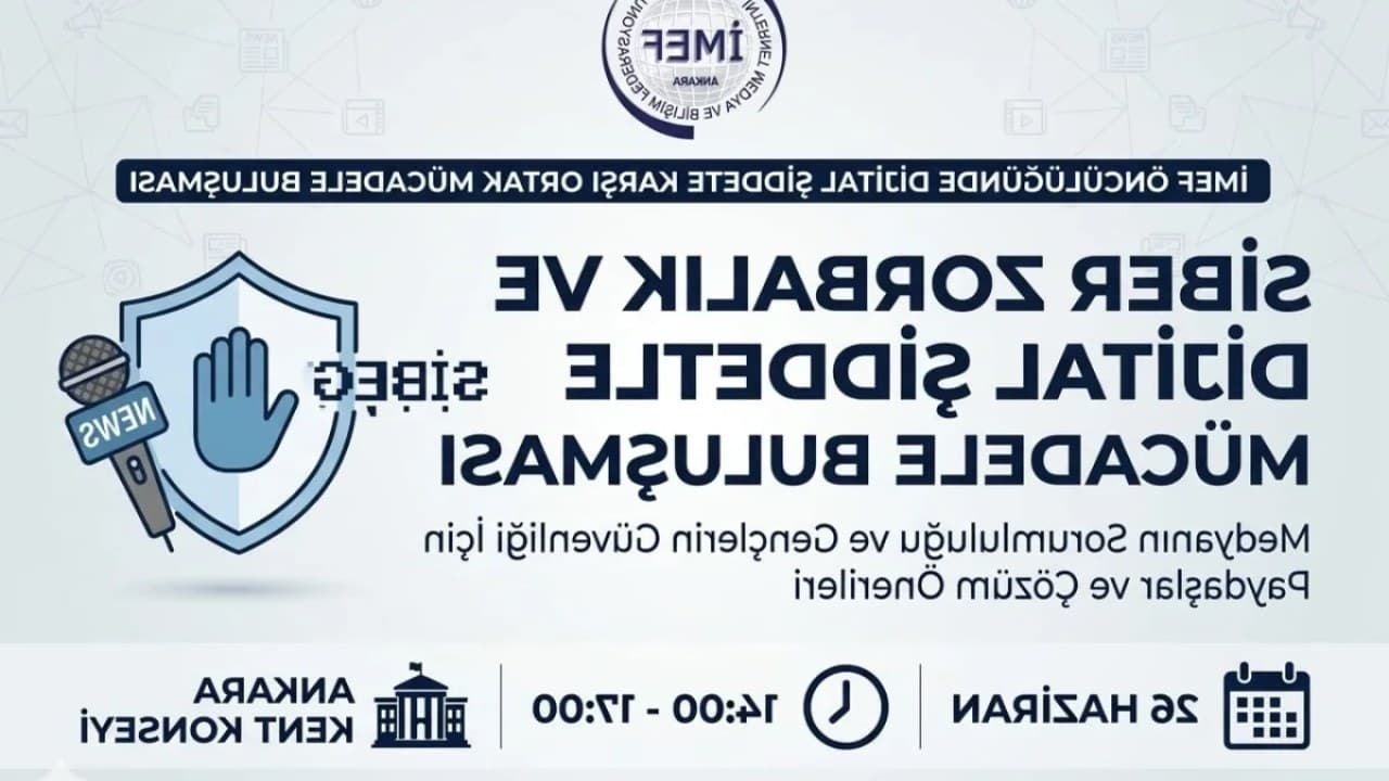 Dijital Zorbalıkla Mücadelede Farkındalık Etkinliği Ankara'da Gerçekleşiyor