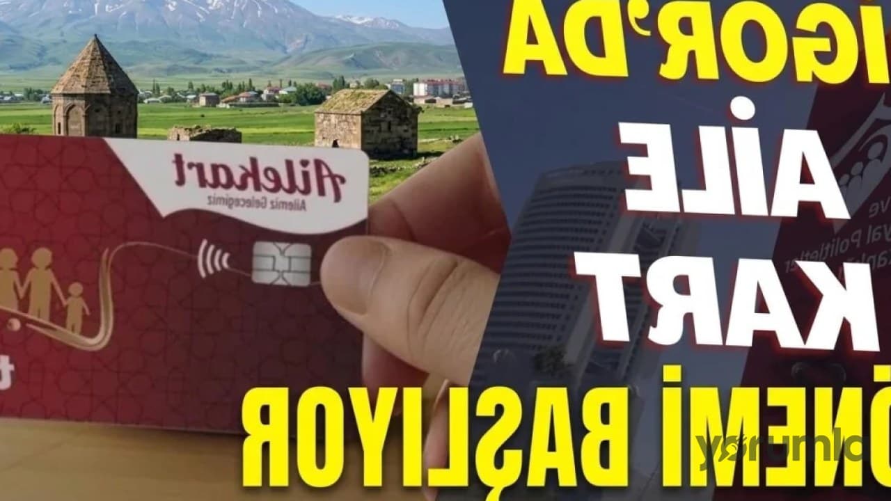 Kars'ta Aile Kart ile Sosyal Yardımlar Hızlanıyor