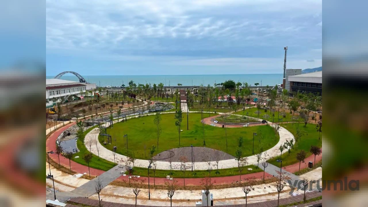 Giresun Millet Bahçesi Projesinde Çalışmalar %95 Tamamlandı, Açılış 1,5-2 Ay İçinde