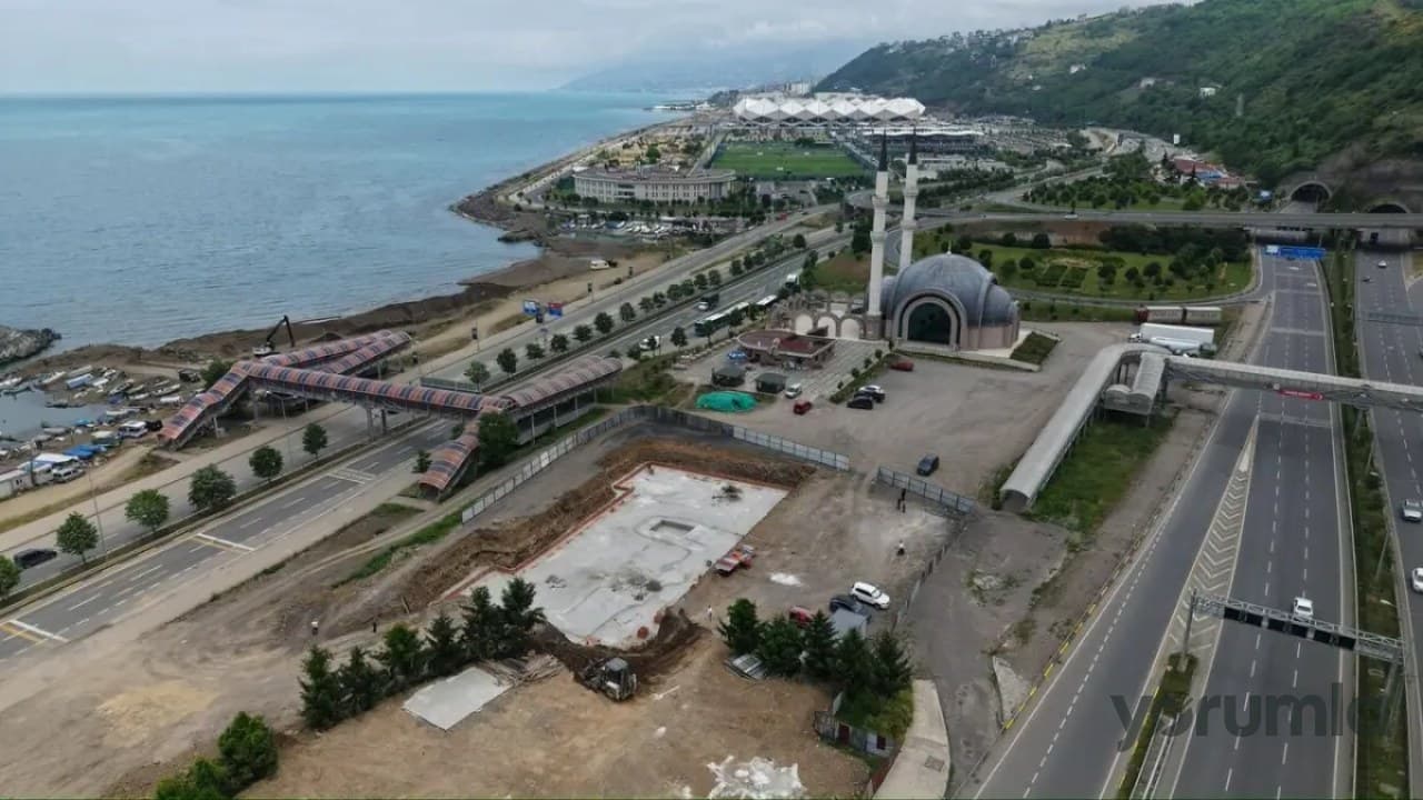 Trabzon Beşirli’de 3 bin 650 m² alanda 150 çocuk kapasiteli Kur’an kursu ve müftülük külliyesi yapılıyor