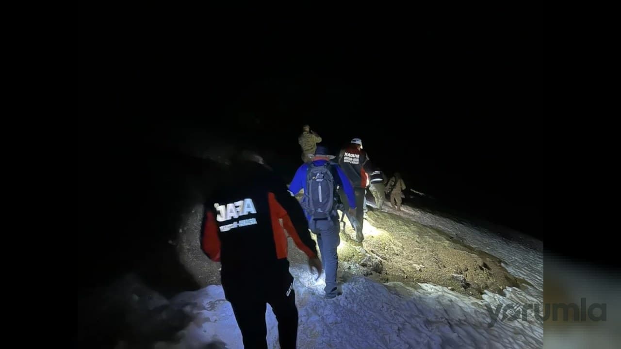 Tunceli'de mantar toplama sırasında kaybolma ve mahsur kalma vakalarında artış yaşandı