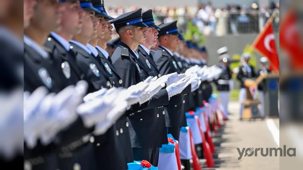 Erzurum POMEM 32. Dönem mezunları 703 polis adayıyla Türk Polis Teşkilatı’na katıldı