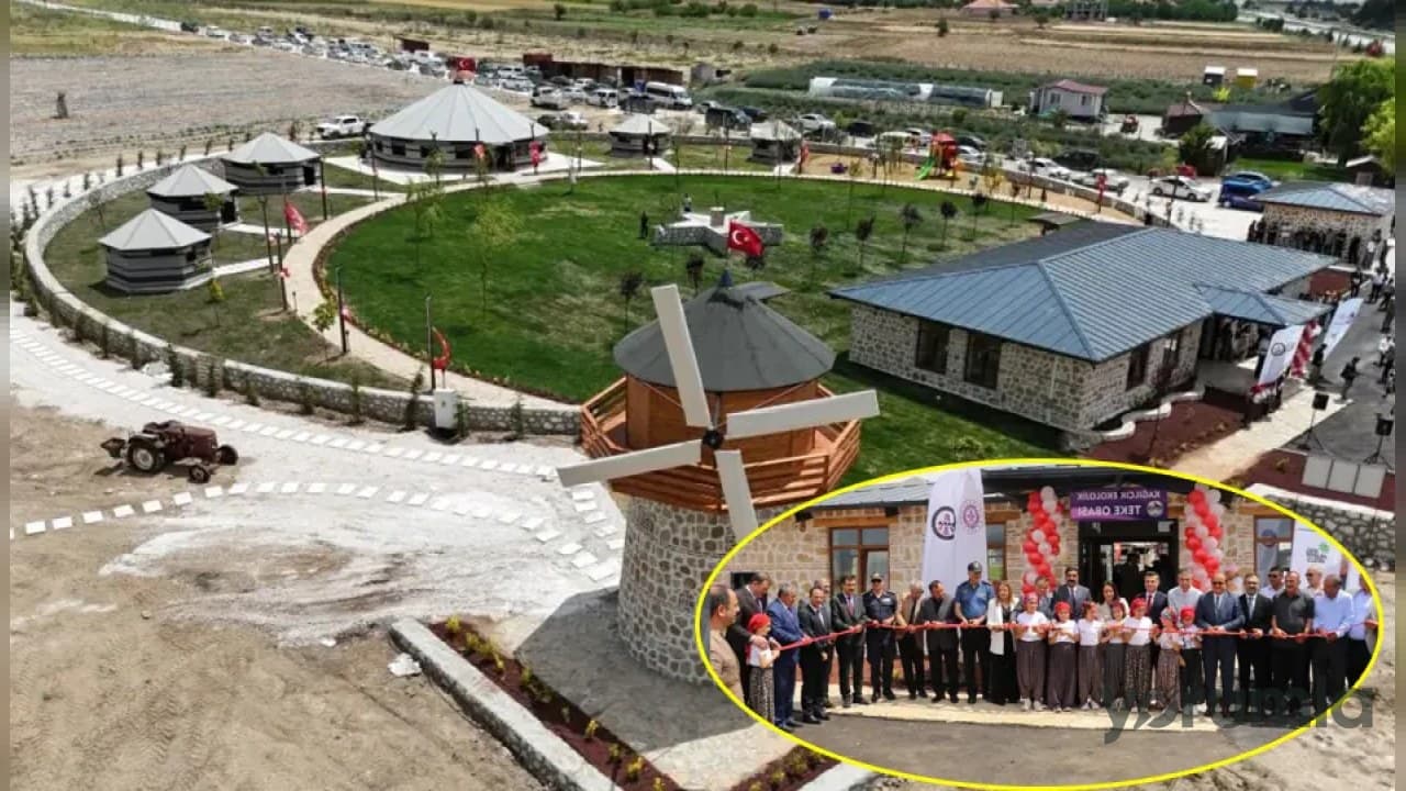 Kağılcık Ekolojik Teke Obası, SOGEP ve BAKA destekleriyle açıldı