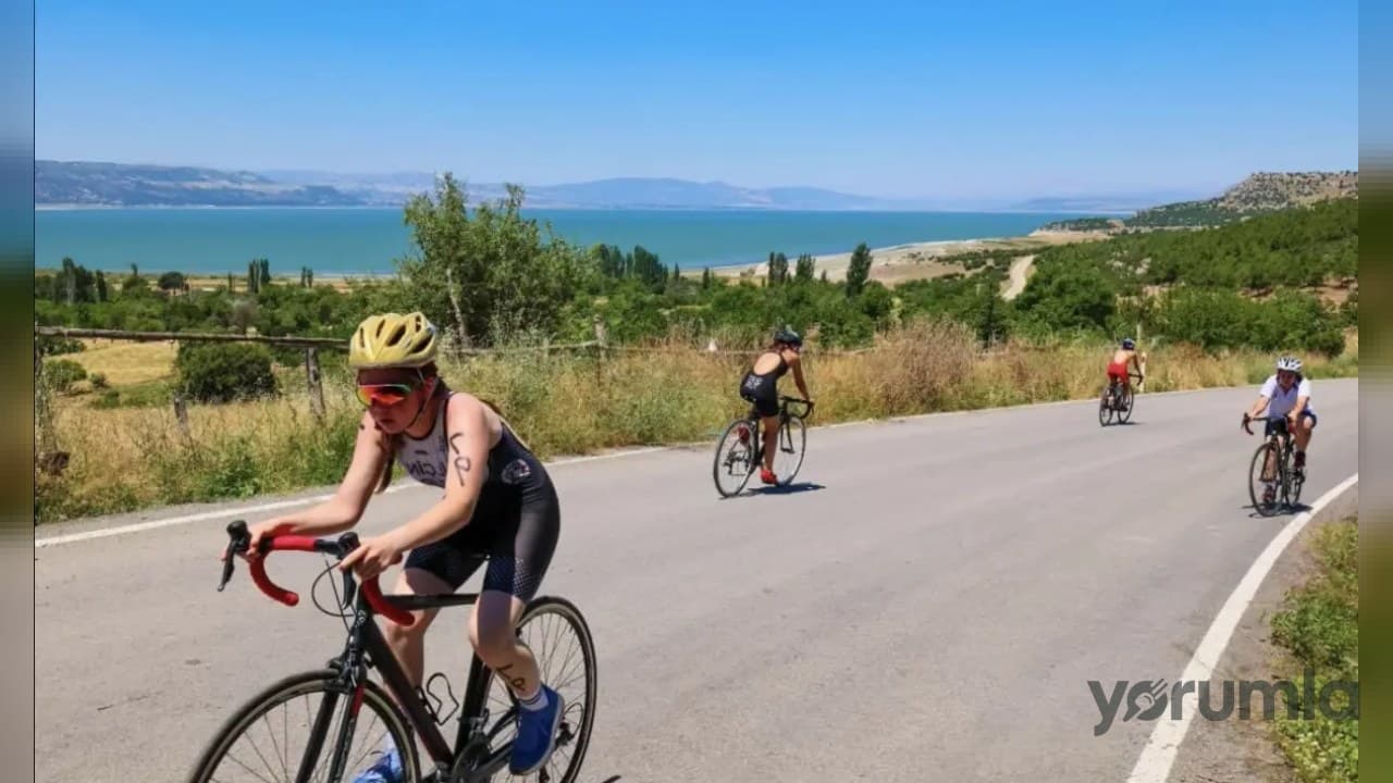 Bölgesel Triatlon Ligi 5. Bölge 2. Etap Duatlon Yarışması Karakent'te İlk Kez Düzenlendi