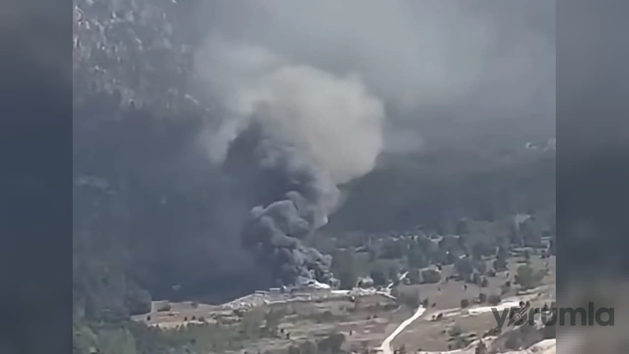 Isparta Sütçüler’de mermer ocağı yangınında bir işçi hayatını kaybetti