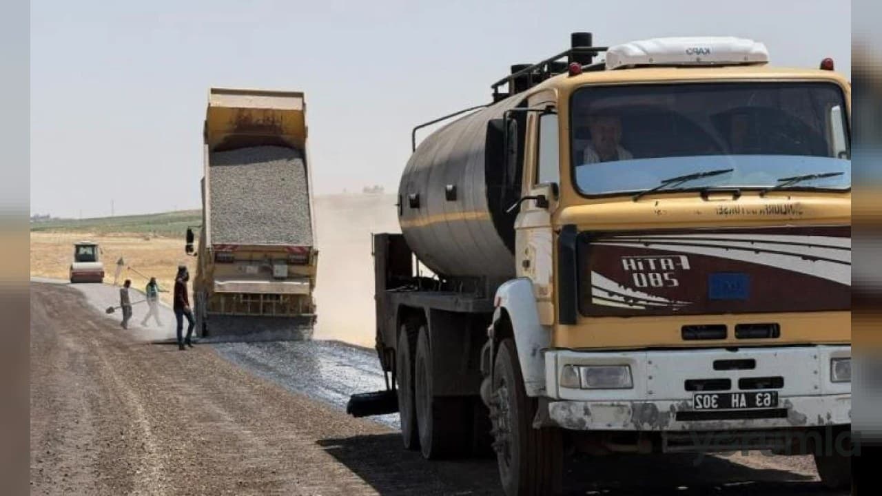 Şanlıurfa'da Külünçe-Atlıkonak Arasındaki 4,5 Kilometrelik Kırsal Yol Yenilendi