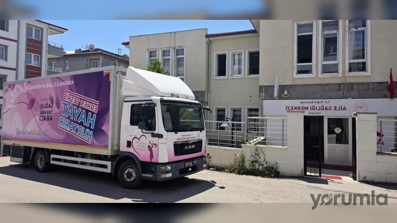 Yeni nesil mamografi cihazlı mobil araçla ücretsiz meme, rahim ağzı ve bağırsak kanseri taraması