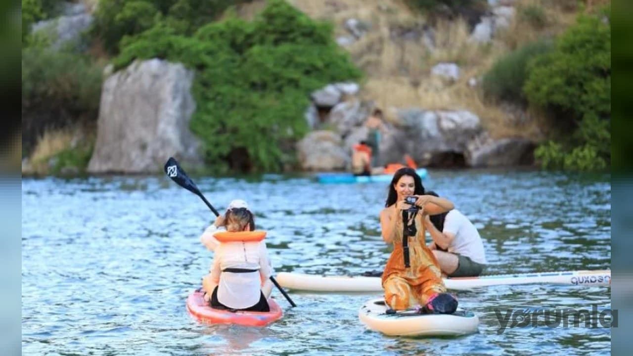 Şanlıurfa Takoran Vadisi, Türkiye’den SUP sporcularını ağırlayarak su sporları çeşitliliğini artırdı