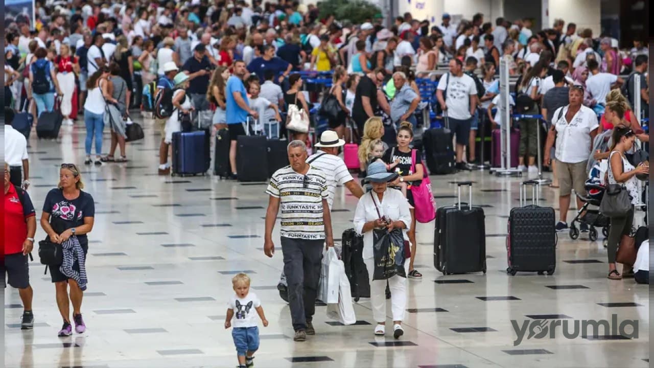 Antalya’ya 6 ayda 5,57 milyon yabancı turist geldi, Rusya liderliğini sürdürdü