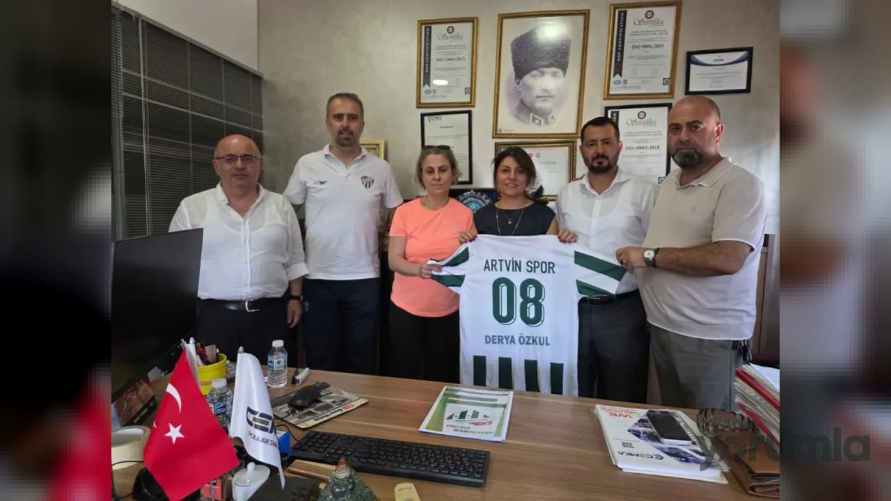 Bursa’da Artvinspor heyeti Cemka Özkül’ü ziyaret etti: tesis çağrısı
