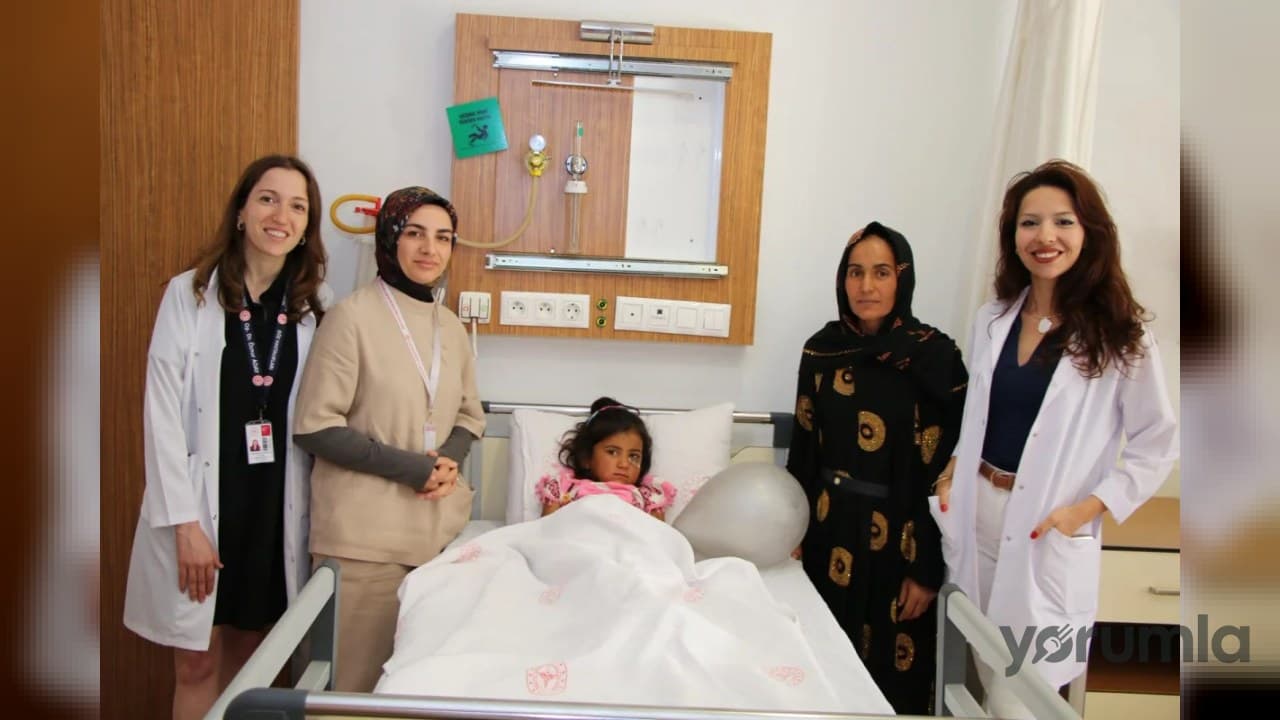 Şanlıurfa’da bisiklet kazasında sol gözüne darbe alan 5 yaşındaki kızda ameliyat