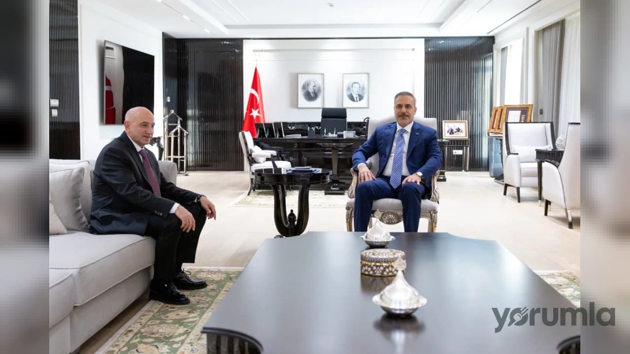 Hakan Fidan, NATO Ankara Zirvesi öncesi Yüksek’i bakanlıkta kabul etti