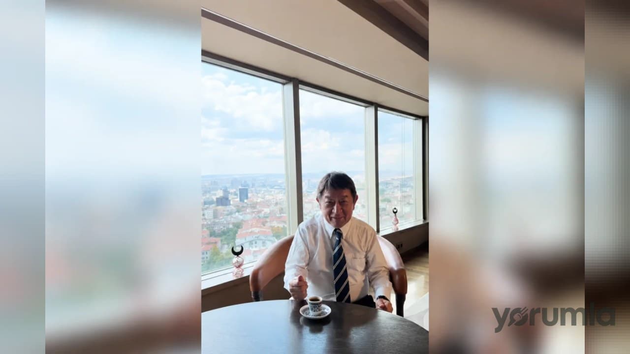 Motegi Toşimitsu Türk kahvesiyle ilgili “keyif” esprisini anlattı