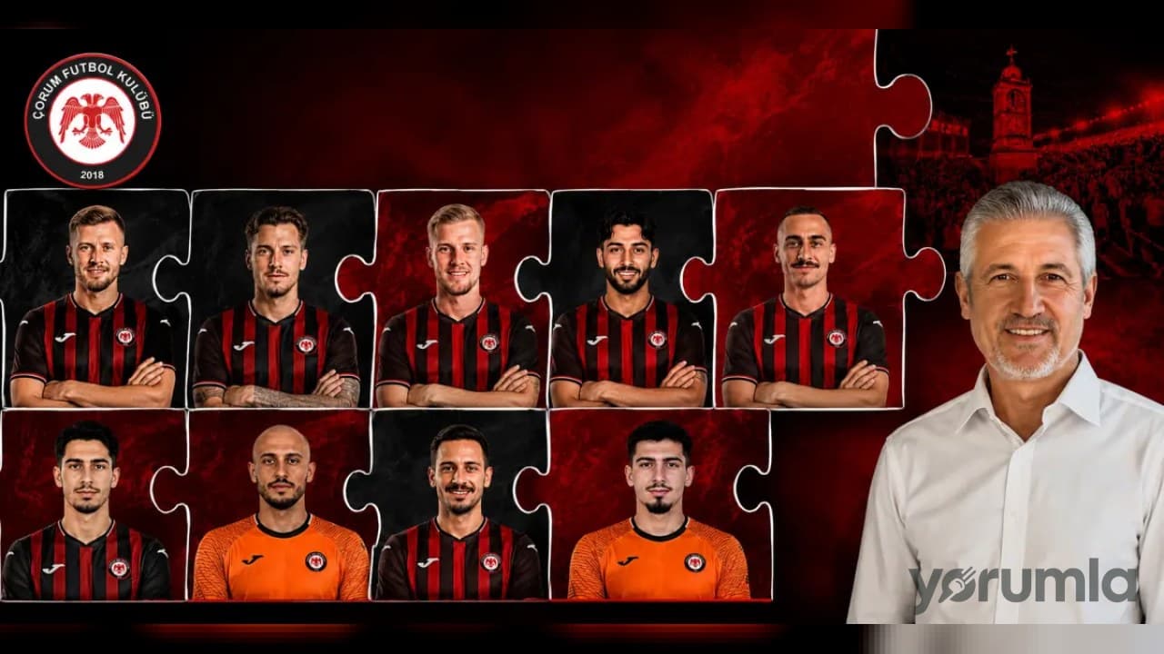 ARCA Çorum FK, dijital lansmanla 9 transferi saat saat duyurdu