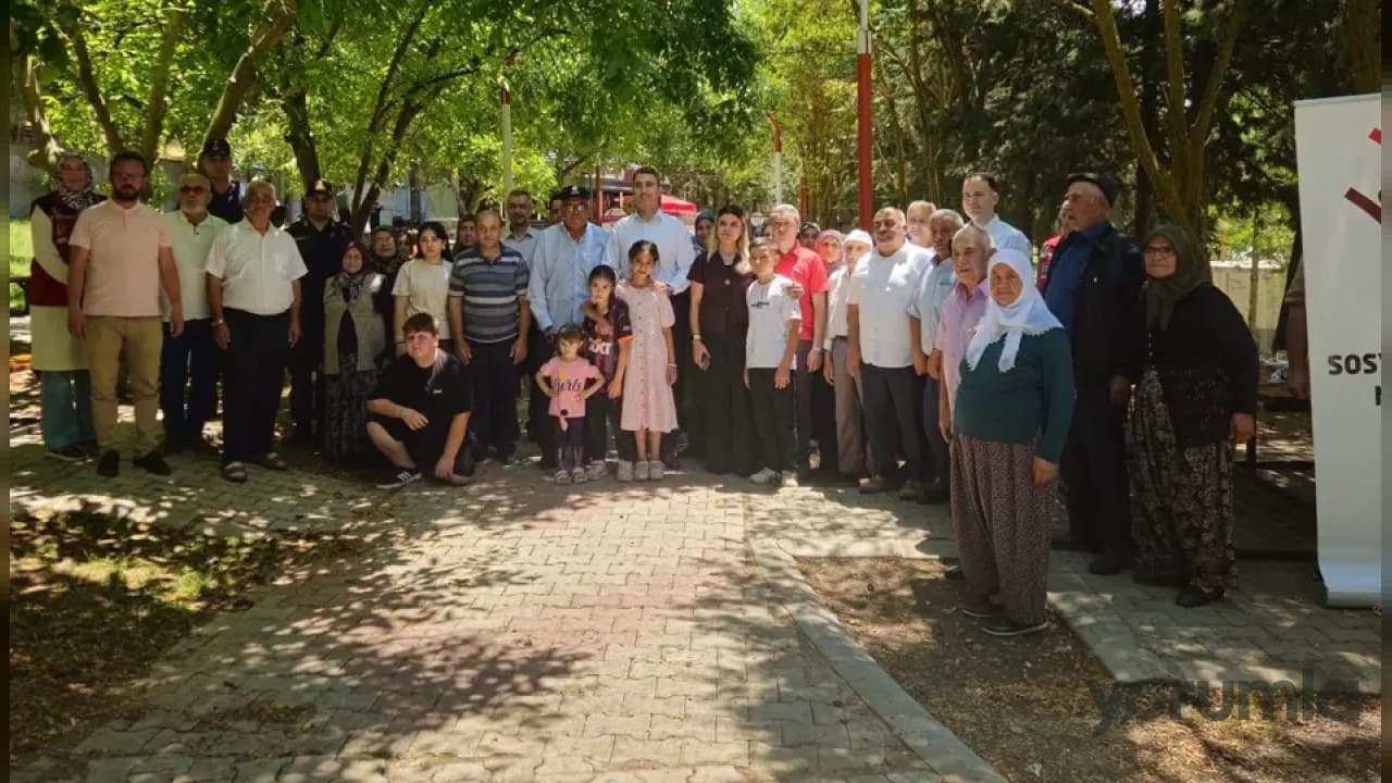 Bucak’ta şehit yakınları ve gaziler için İncirhan Mesire Alanı’nda piknik