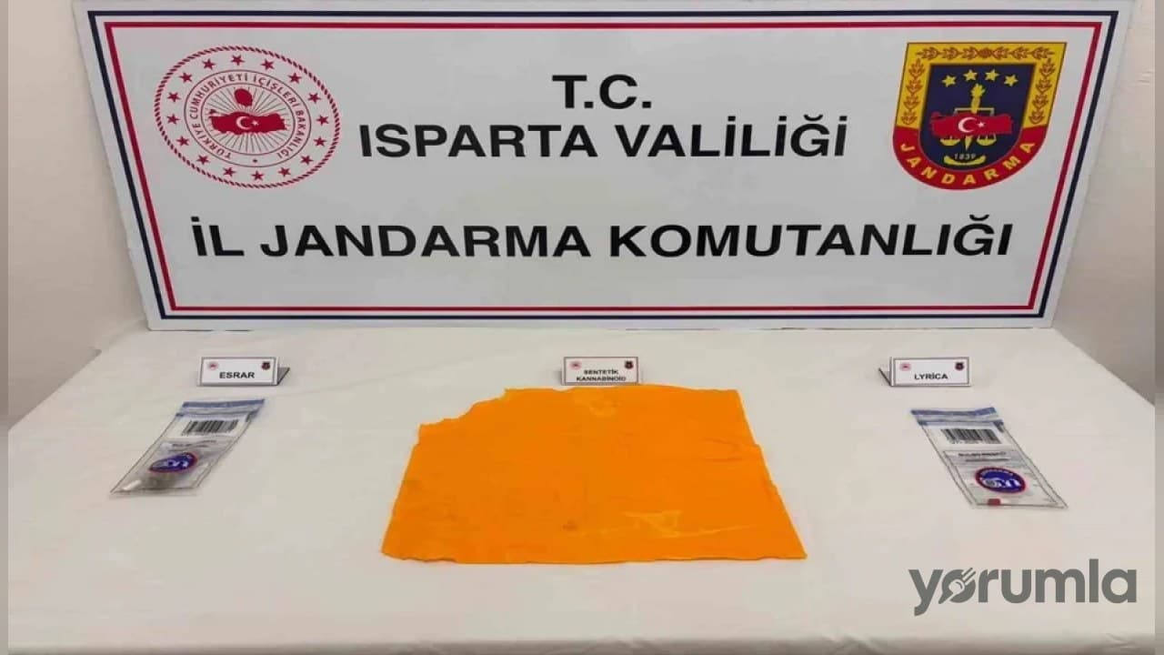 Gönen’de 10 bin kullanımlık sentetik kannabinoid ve 5 gram esrar ele geçirildi