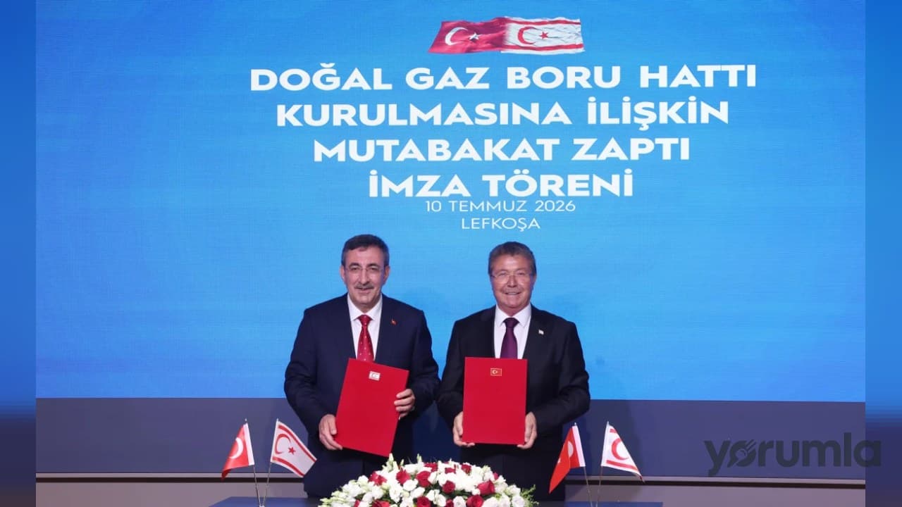 Türkiye ile KKTC’yi deniz altından buluşturacak doğal gaz hattı için ilk imza atıldı