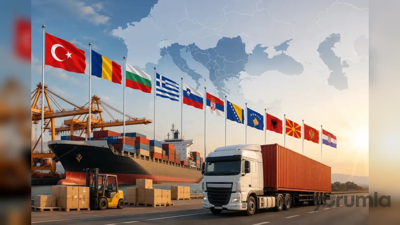 Balkan ihracatında Romanya lider: 12,715 milyar dolar