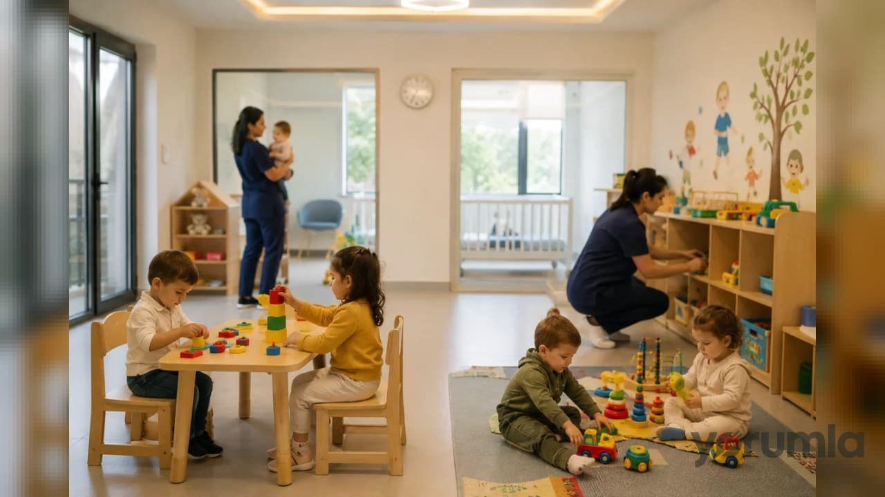 Vardiyalı personele uyumlu hizmet ve 30 talebiyle çocuk bakımevi yükümlülüğü