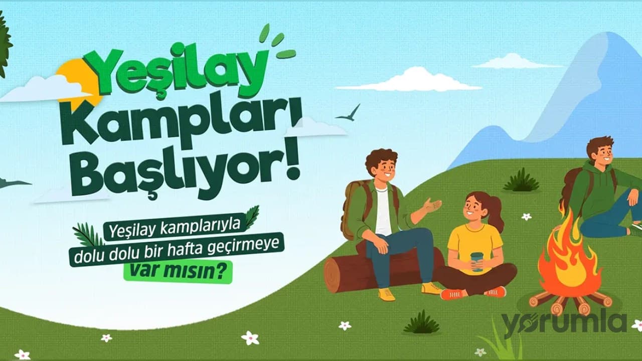 Yeşilay’dan yaz kamplarına başvuru: Gençlik ve Tematik Kamplar ücretsiz