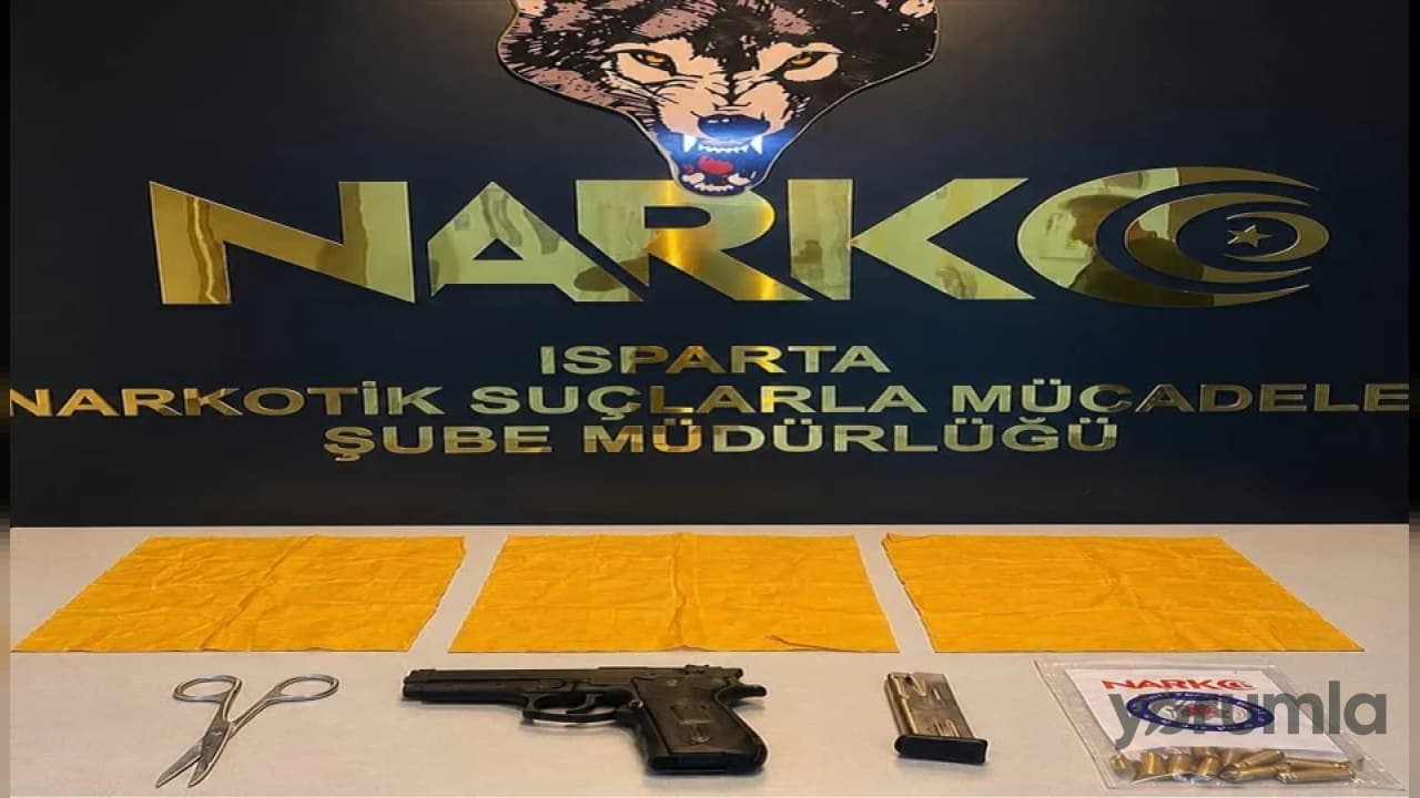 Isparta’da uyuşturucu sevkiyatında muhtar da tutuklandı: 19 bin 100 içimlik kağıt ele geçirildi