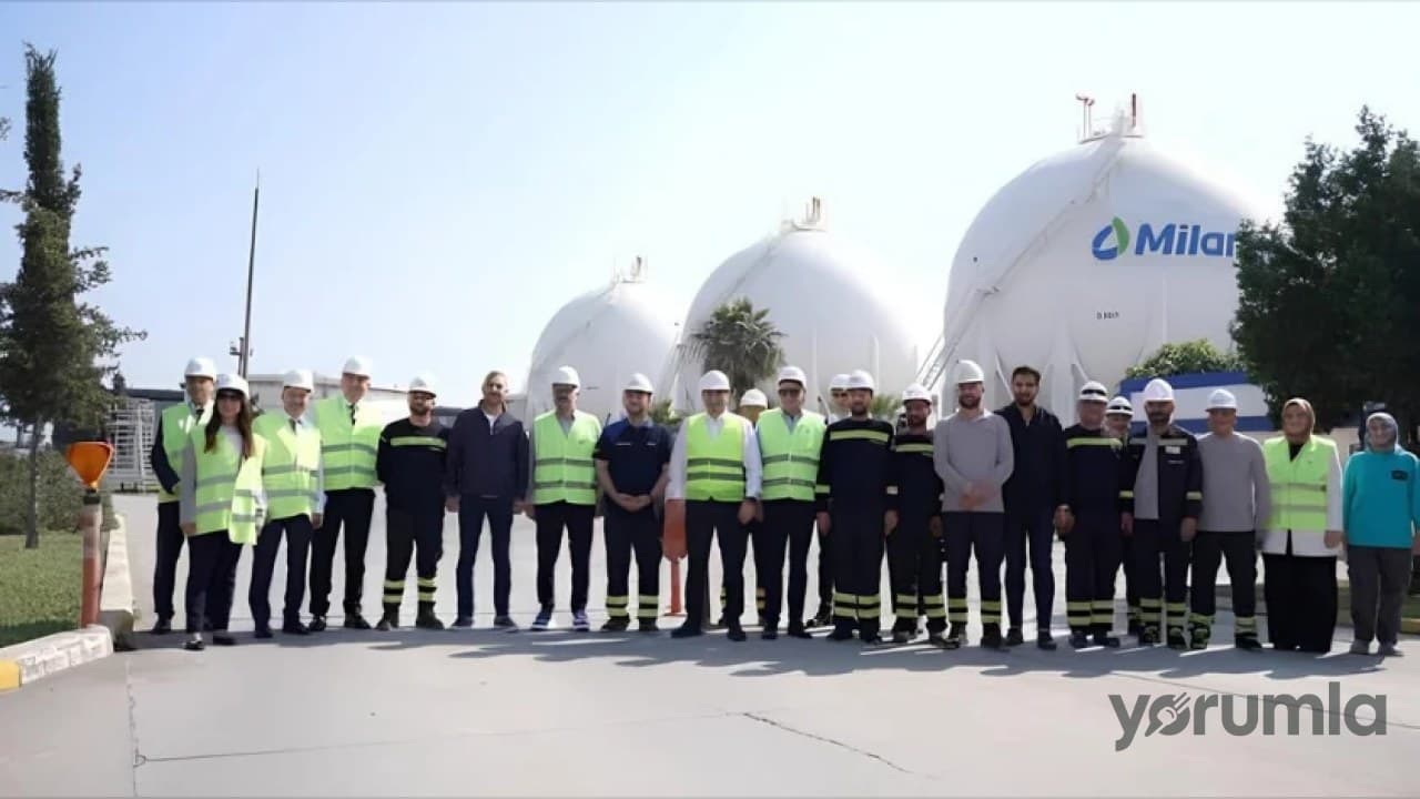 OYAK Genel Müdürü Yalçıntaş, Milangaz’ın Hatay ve Adana tesislerini inceledi