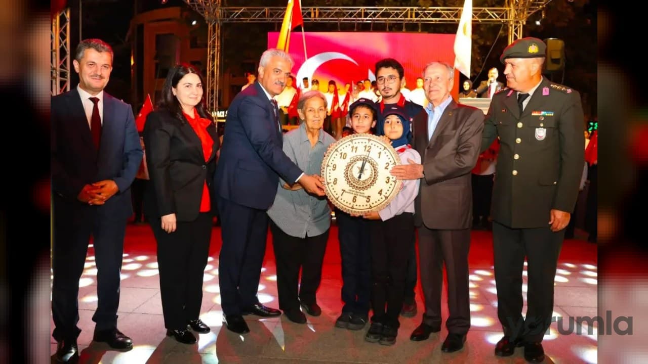 Düzce’de 15 Temmuz şehidi Ufuk Baysan programı Mehter Takımıyla başladı