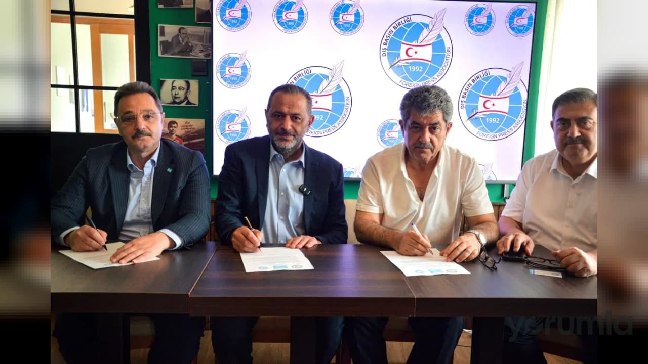 KKTC Dış Basın Birliği TDGF ve TİMBİR’den “Türk Dünyası Haber Portalı” protokolü