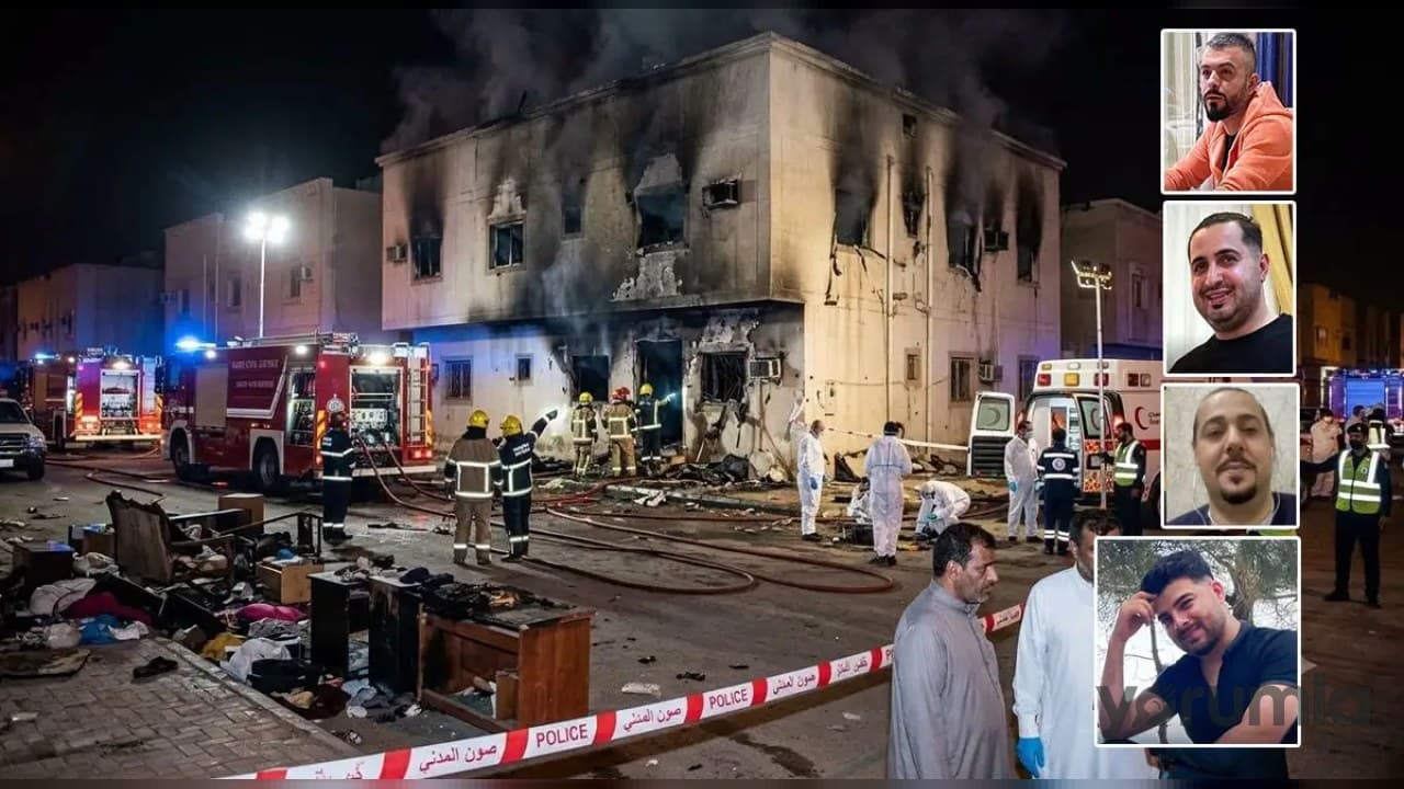 Riyad El Nesim’de işçi evinde patlama: Yangında 4 kişi öldü