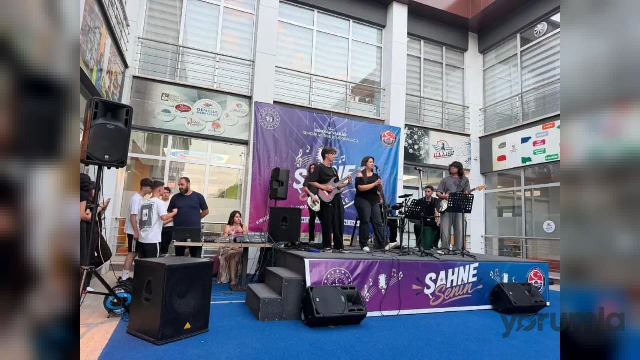 Sahne Senin etkinliği Kırıkkale’de gençleri müzikte buluşturdu