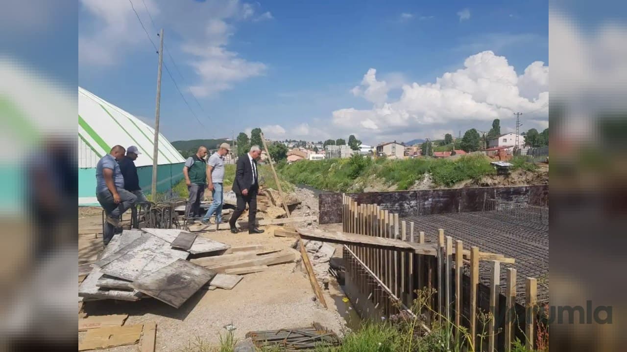 DSİ Sarıkamış’ta taşkın kontrol projesini yerinde inceledi