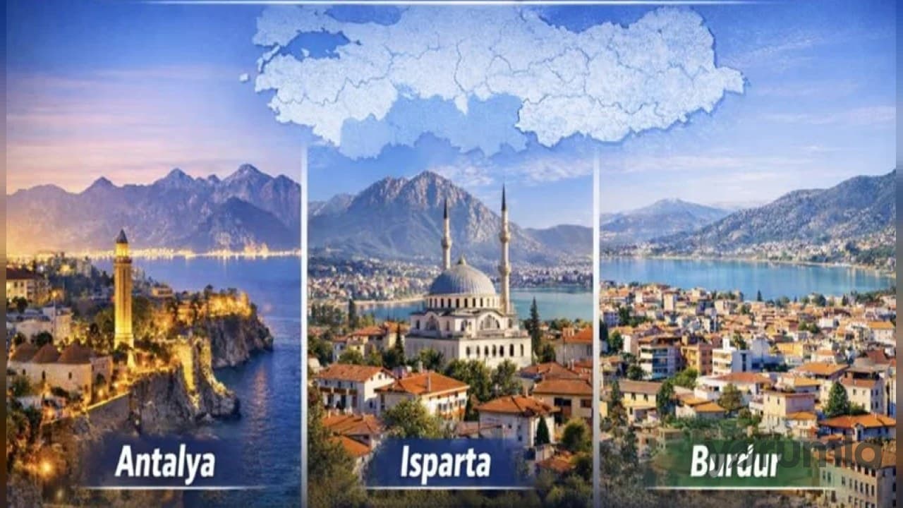 Antalya 292, Isparta 45, Burdur 29 milyon dolarlık ihracatla öne çıktı
