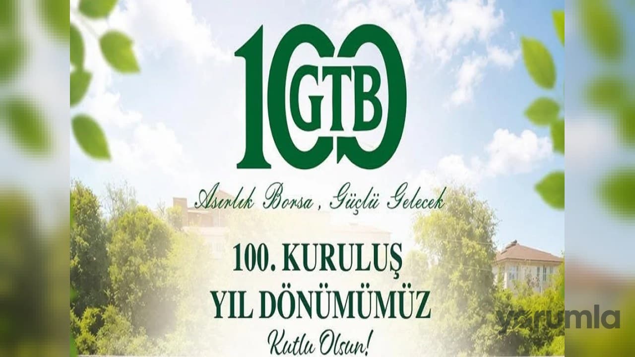Giresun Ticaret Borsası 100. yılını kutluyor: Bölük, güven ve emek vurgusu yaptı