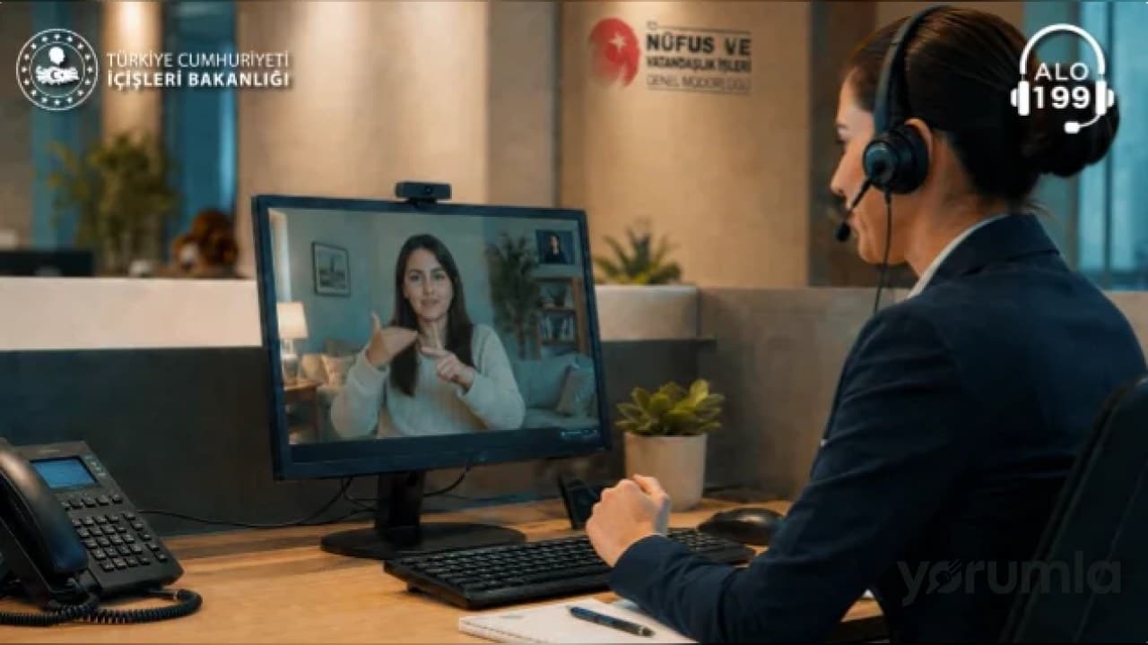 ALO 199’da görüntülü görüşme dönemi: işitme ve konuşma engellilere erişim