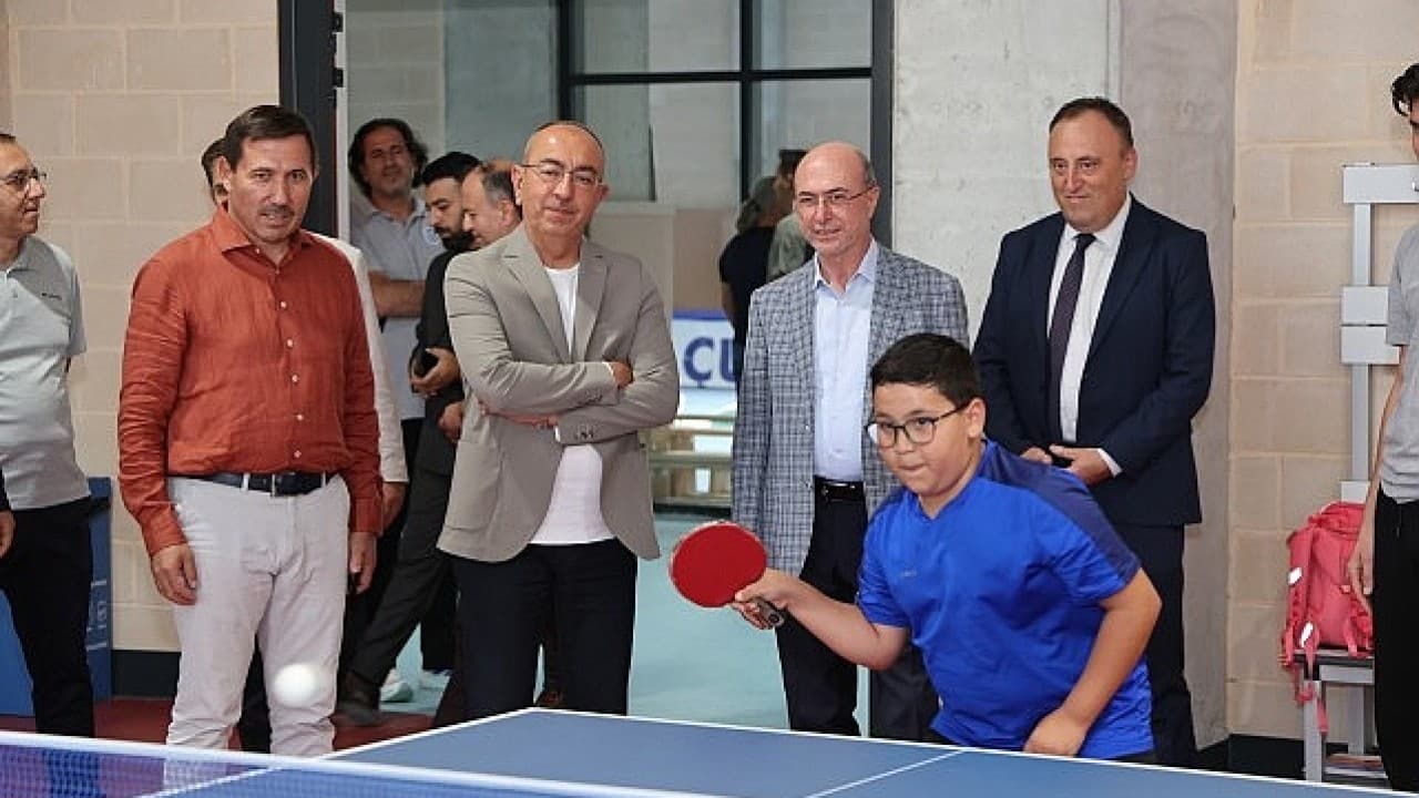 Selçuklu’daki Sporcu Seçme ve Yetiştirme Merkezi’ni başkanlar gezdi