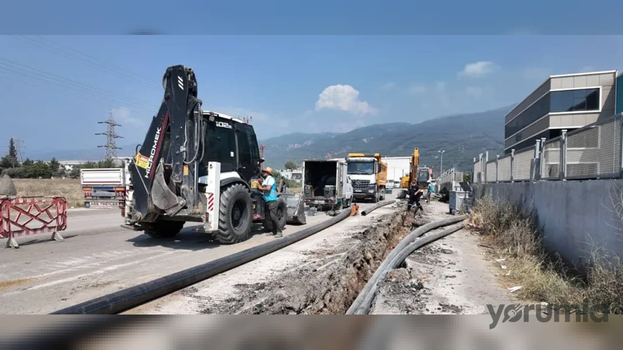 Payas’ta 178 kilometrelik içme suyu hattında 154 kilometre tamamlandı