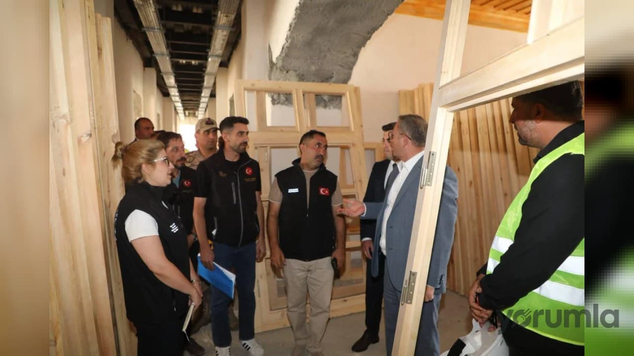 Susuz Hükümet Konağı restorasyonunda çalışmaların sürdüğü bildirildi