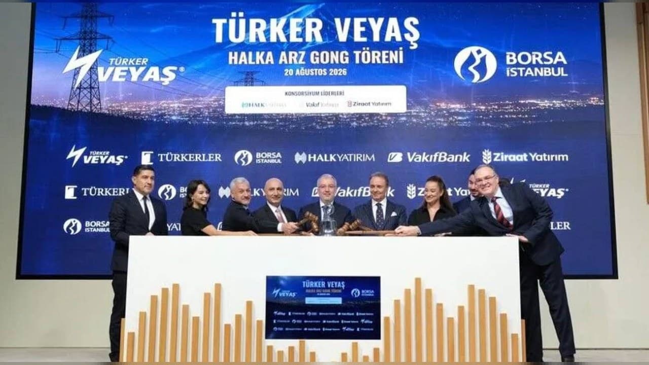 Türker VEYAŞ gong töreninde işlem başladı: 900 bin tüketici vurgusu