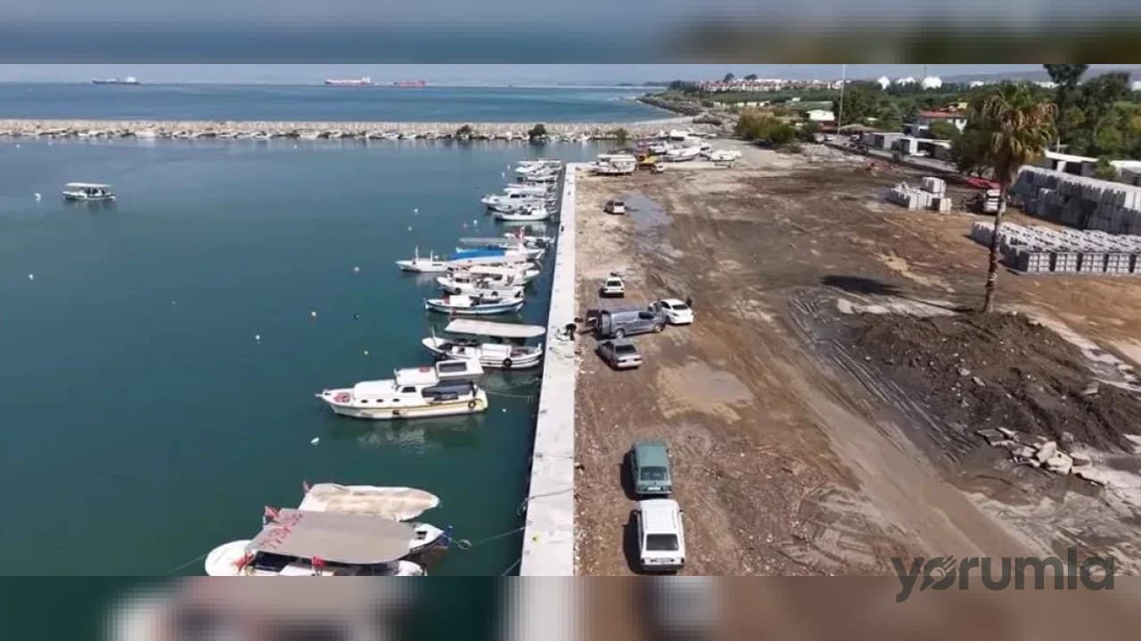 Dörtyol Balıkçı Barınağı yenileme çalışmaları tamamlandı