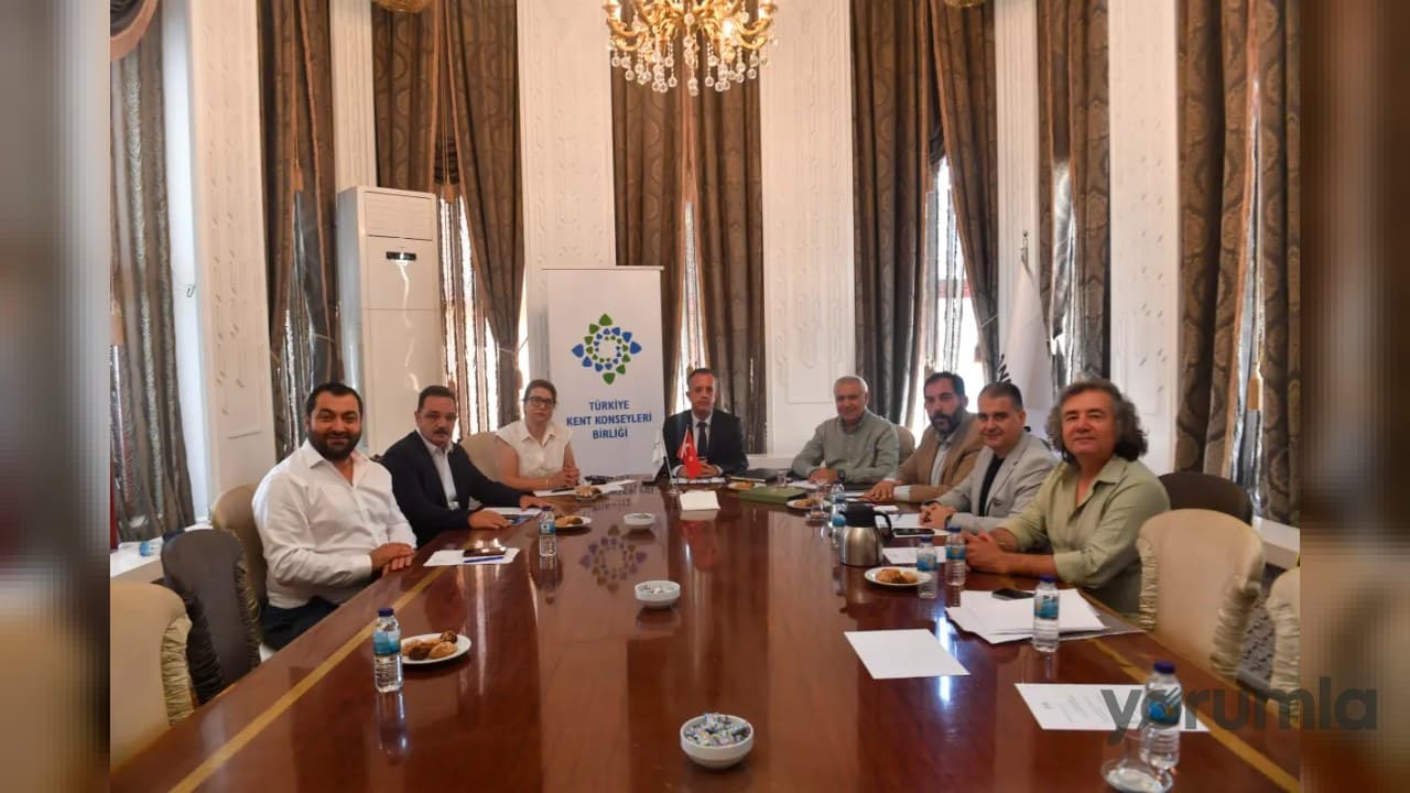 Ankara’da Kent Konseyleri Birliği 17’nci dönem yönetim kurulu toplandı