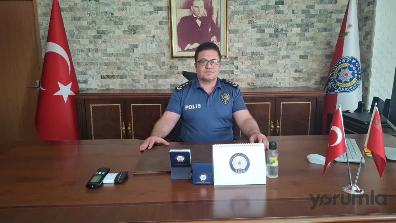 Beypazarı’nda Umut Aytekin, Kaymakam Ünal Coşkun’u makamında ziyaret etti