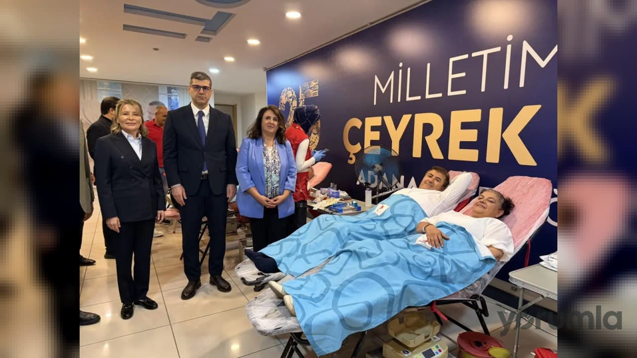 Ak Parti Adana Teşkilatından “birbirimize Candan Bağlıyız” kan kampanyasına destek