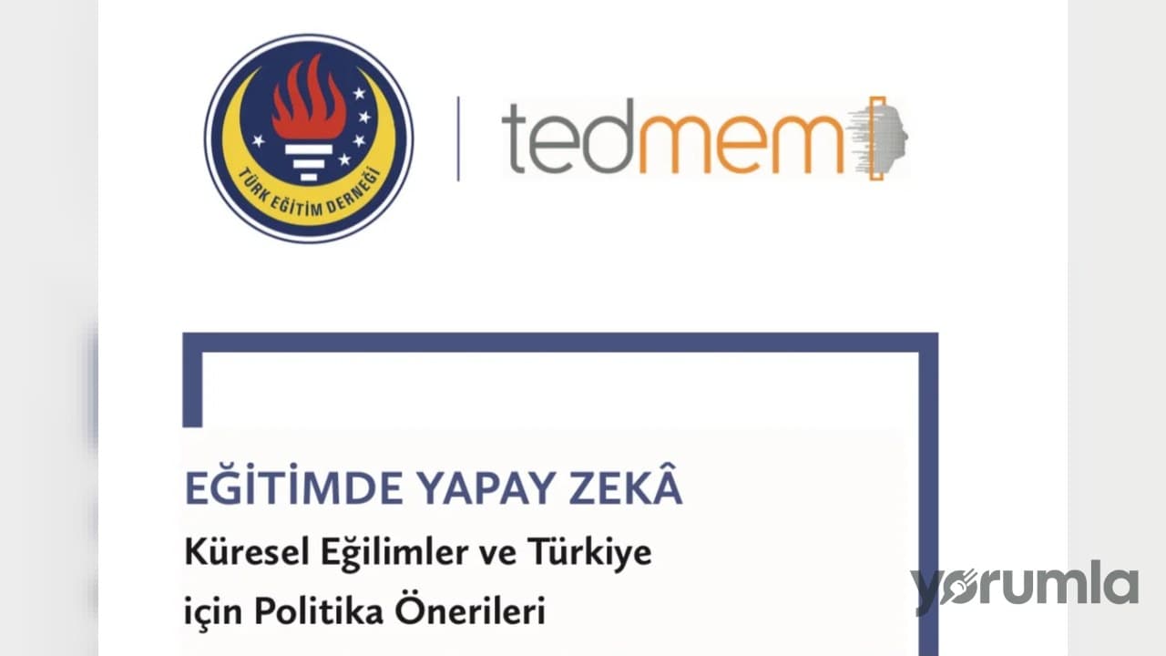 TEDMEM’den “Yapay Zekâ Ehliyeti” önerisi: Genç kullanım ölçeği dikkat çekti