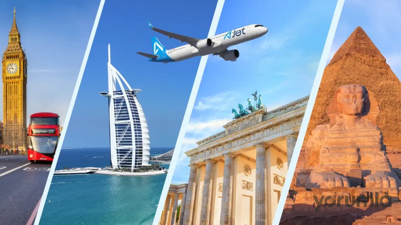 AJet yurt dışı biletlerde indirim kampanyasını 29 euro artı vergilerden başlattı